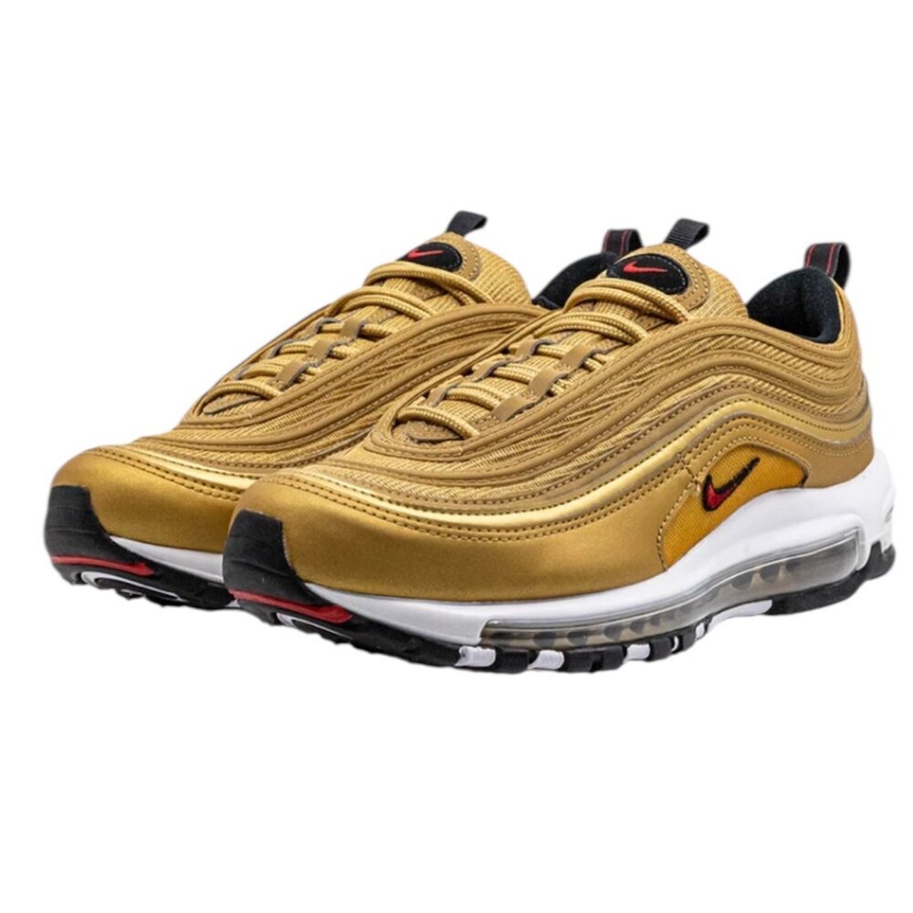 Nike Air Max 97 OG Gold Bullet 23 Lace Up Sneakers